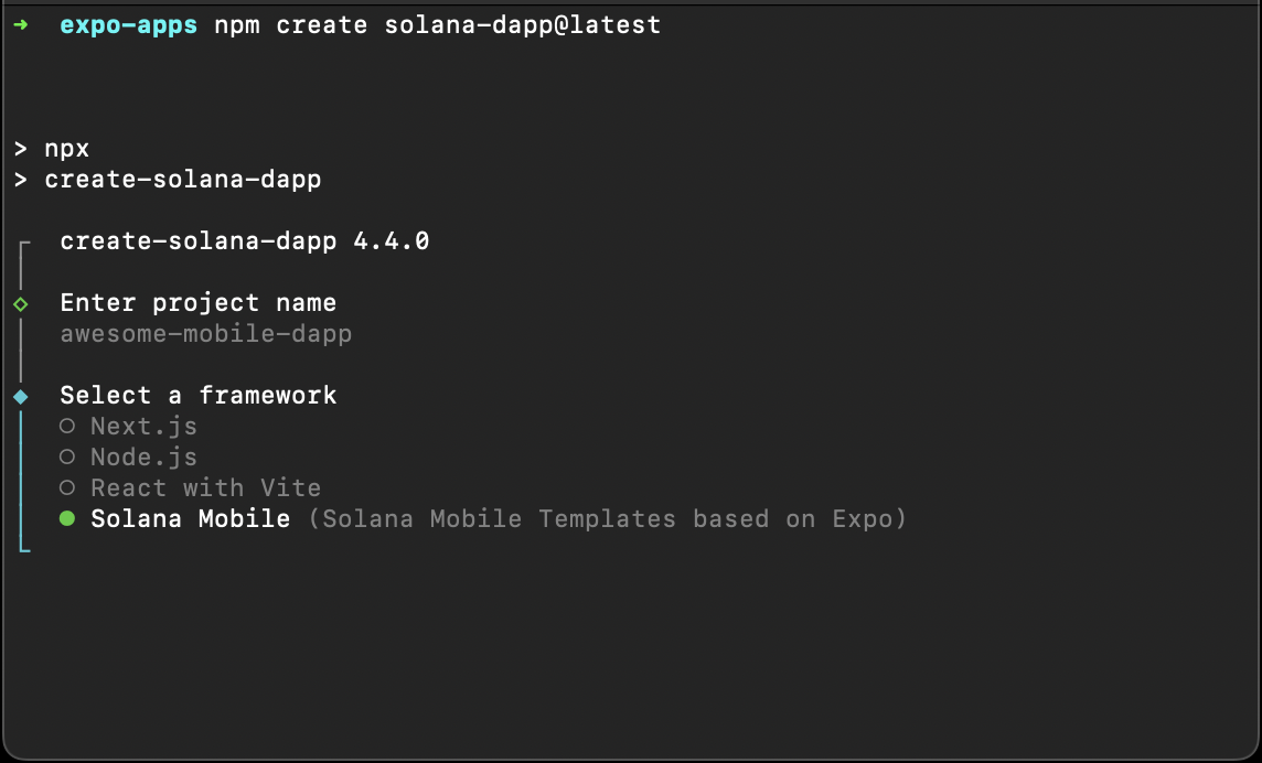 create-solana-dapp